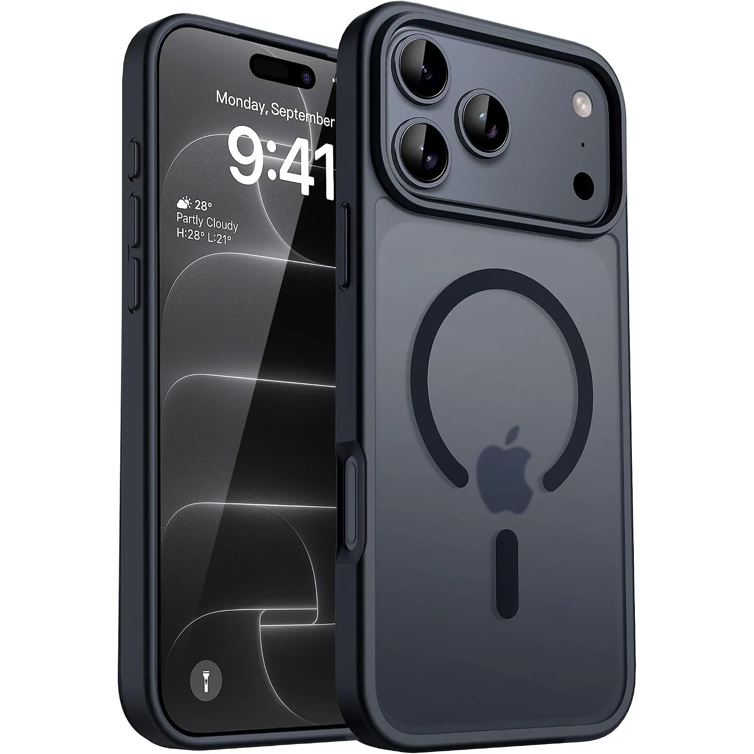 CACOE für iPhone 18 Pro/17Pro Hülle mit Militärschutz für MagSafe