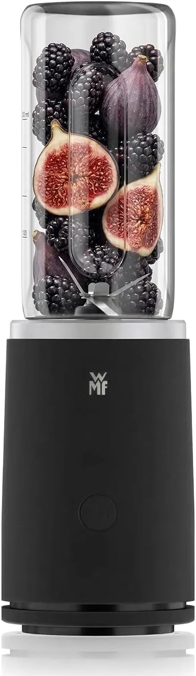 WMF Mix & Go Touch Smoothie Maker to go, tragbarer Mixer & kompakter Standmixer, 500 W Hochleistungsmixer, Ultra-Blade …