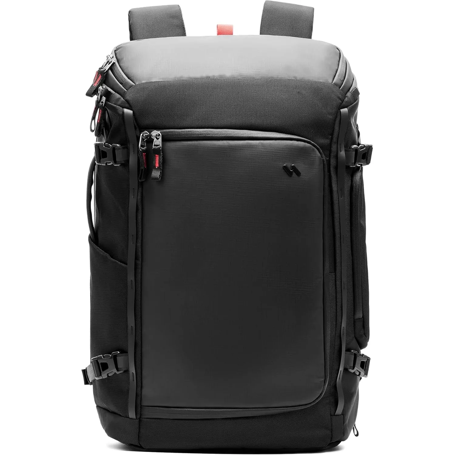 Inateck Groß Reiserucksack 40L, TSA Freundlich Handgepäck Rucksack,Schwarz