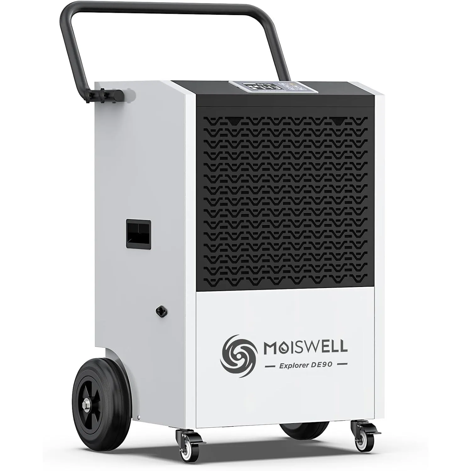 110 L Gewerblicher Luftentfeuchter Bautrockner mit Pumpe (Bis zu 90 L/24h) Mobiler Robuster Energieeffizient Industriel…