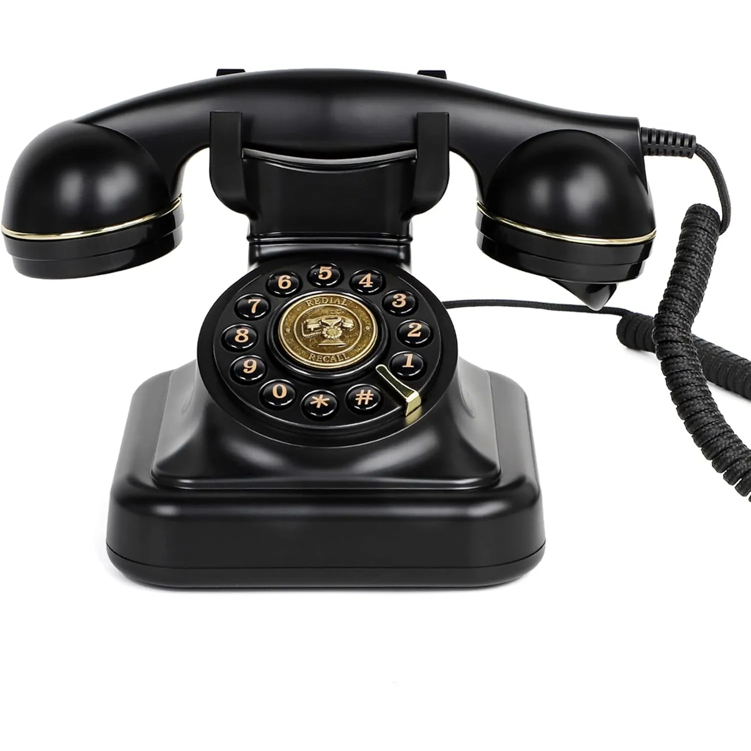 RDYMONKEY Audio Gästebuch Hochzeit, Retro-Telefon für persönliche Sprachnachrichten, Gästebuch Alternative für Hochzeit…