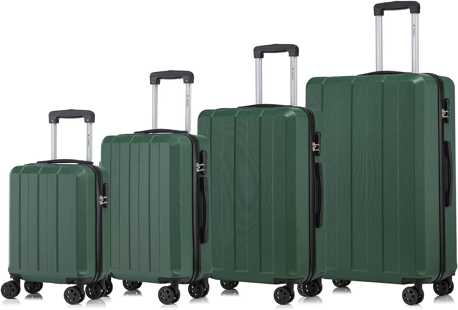 Trolley Reisekoffer Suitcase Set, Travel Rollkoffer Handgepäck, Kofferset, Gepäckset Hartschalenreisekoffer mit 4 Rolle…