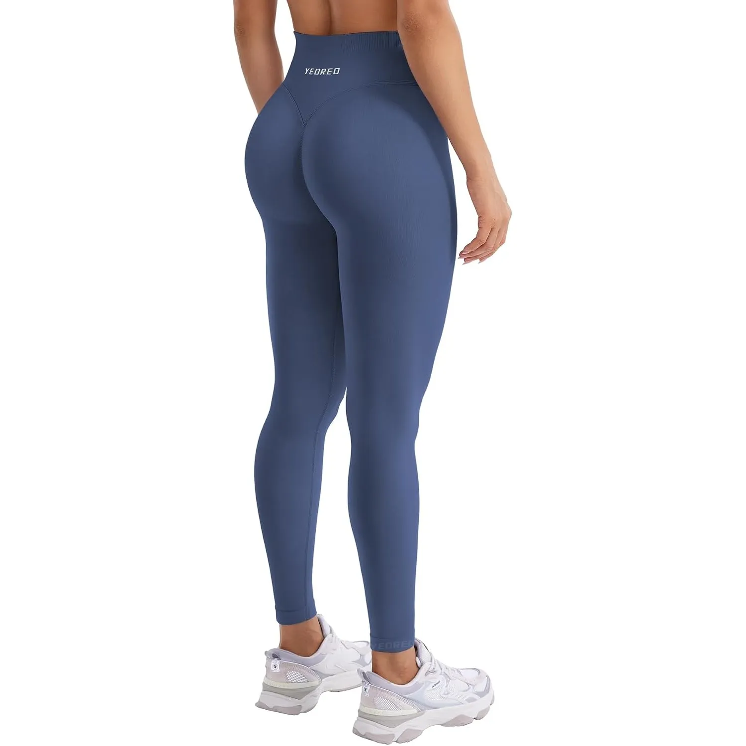 YEOREO Damen Sport Leggings Invisible Scrunch Butt Gym Leggings