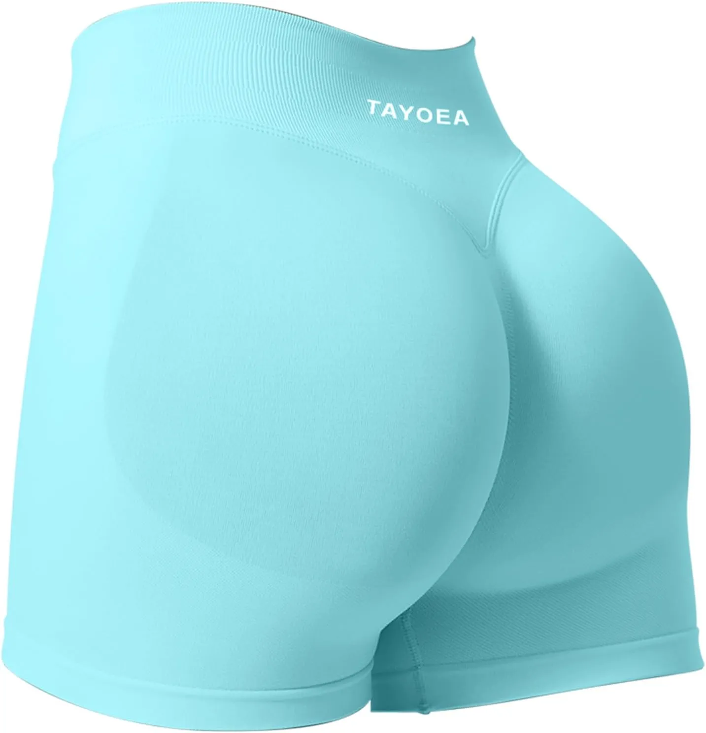 TAYOEA Sports Shorts Women's Scrunch Short Sports Trousers Push Up Short Leggings Butt Lifting Gym Short Seamless Worko…