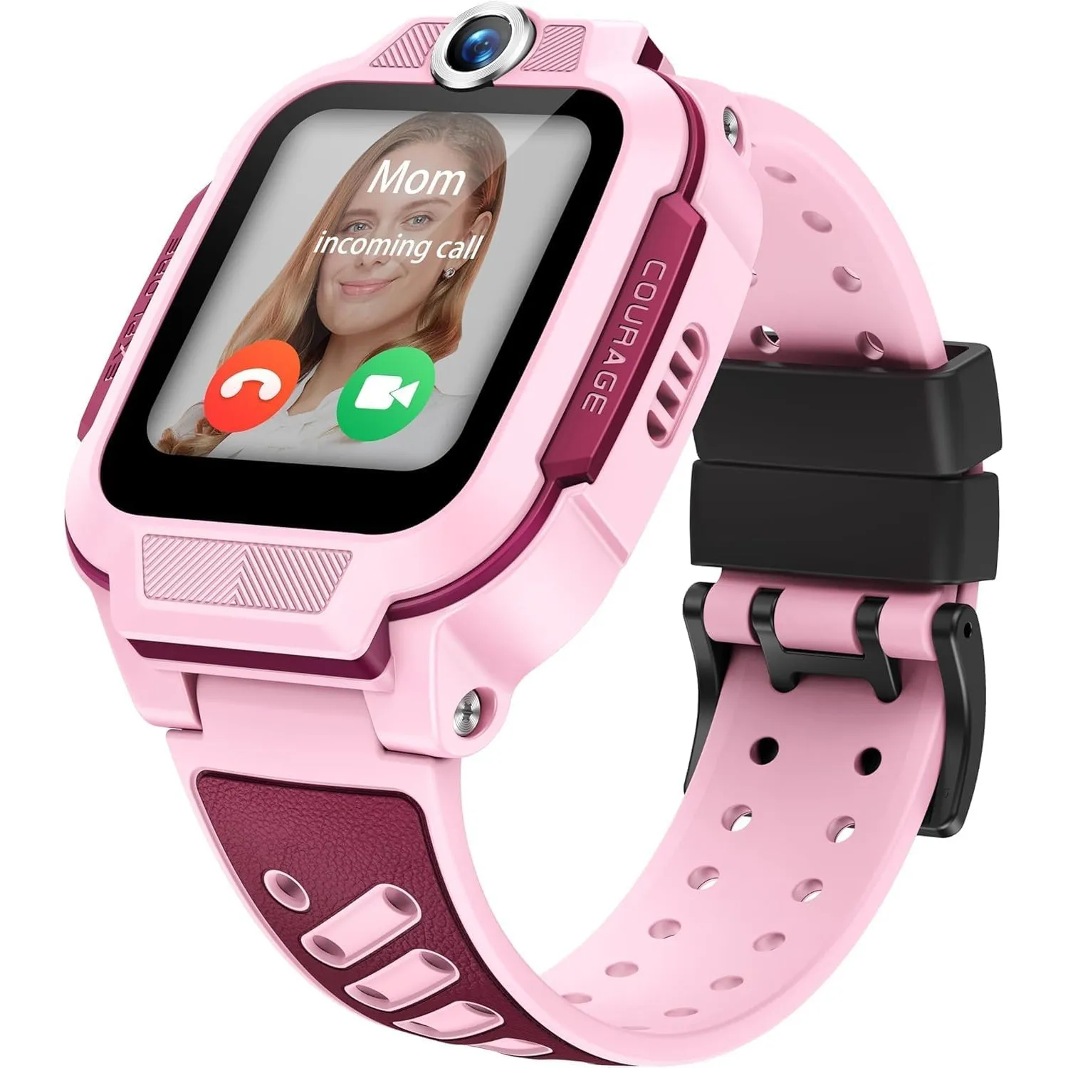 imoo Z3 Smartwatch Kinder, Videoanruf, GPS, SIM, SOS, IPX8, Sicheres System | HD-Videoanruf, VoLTE, Chat, SIM-Slot, GPS…