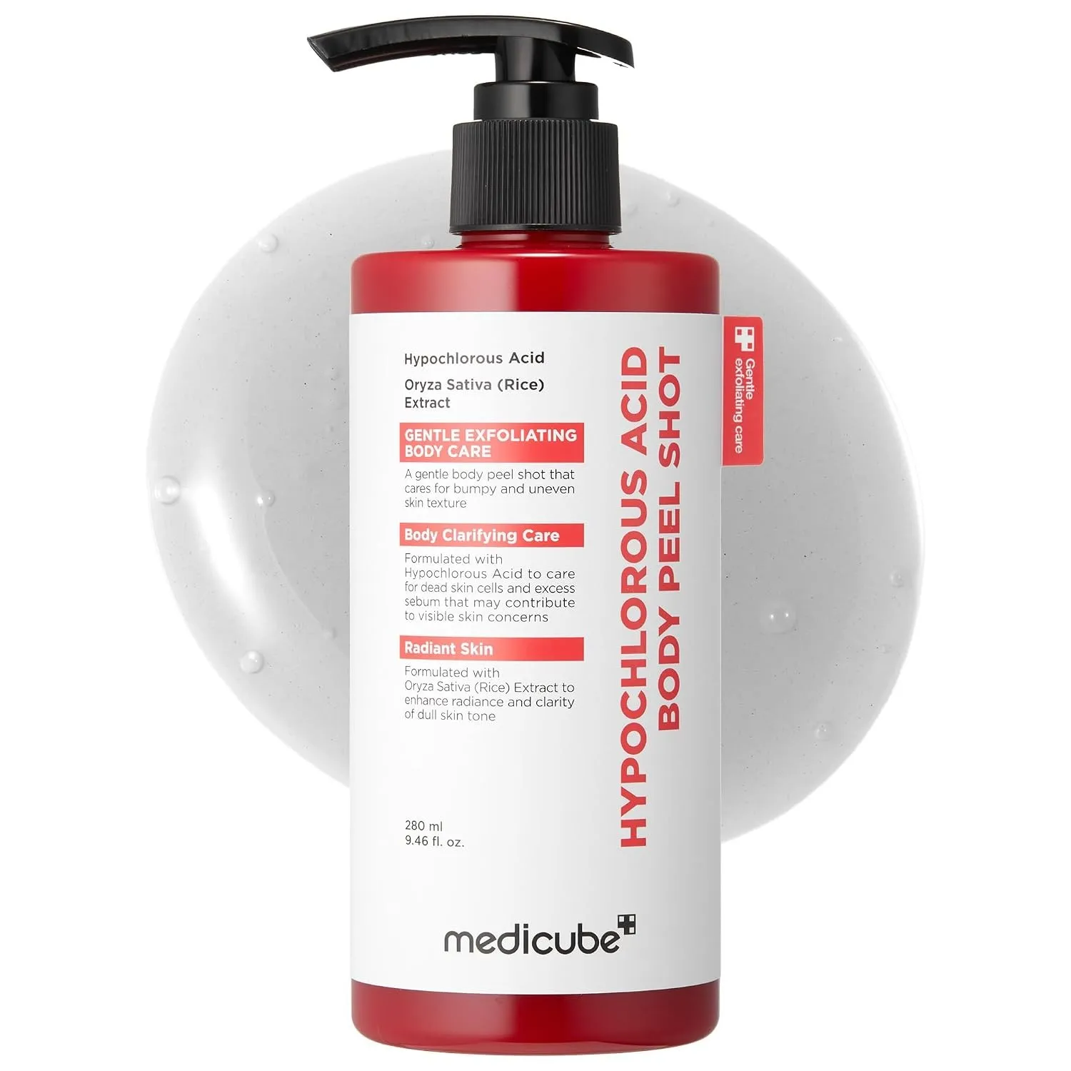medicube Body Peel Shot mit Hypochlorsäure