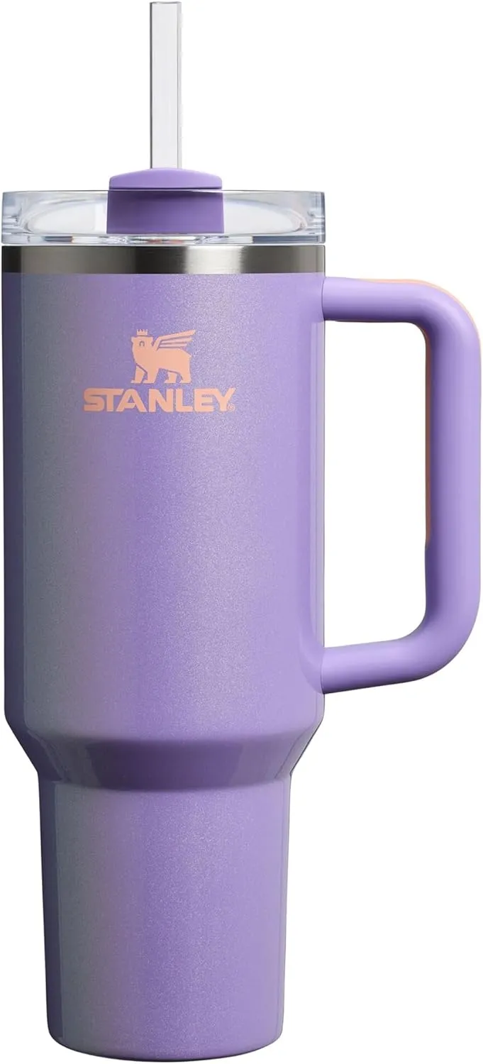STANLEY 1913 Quencher H2.0 Flowstate Trinkflasche Mit Strohhalm 1.2L - Thermobecher Kühlt 11 Stunden - 48 Stunden Eisge…