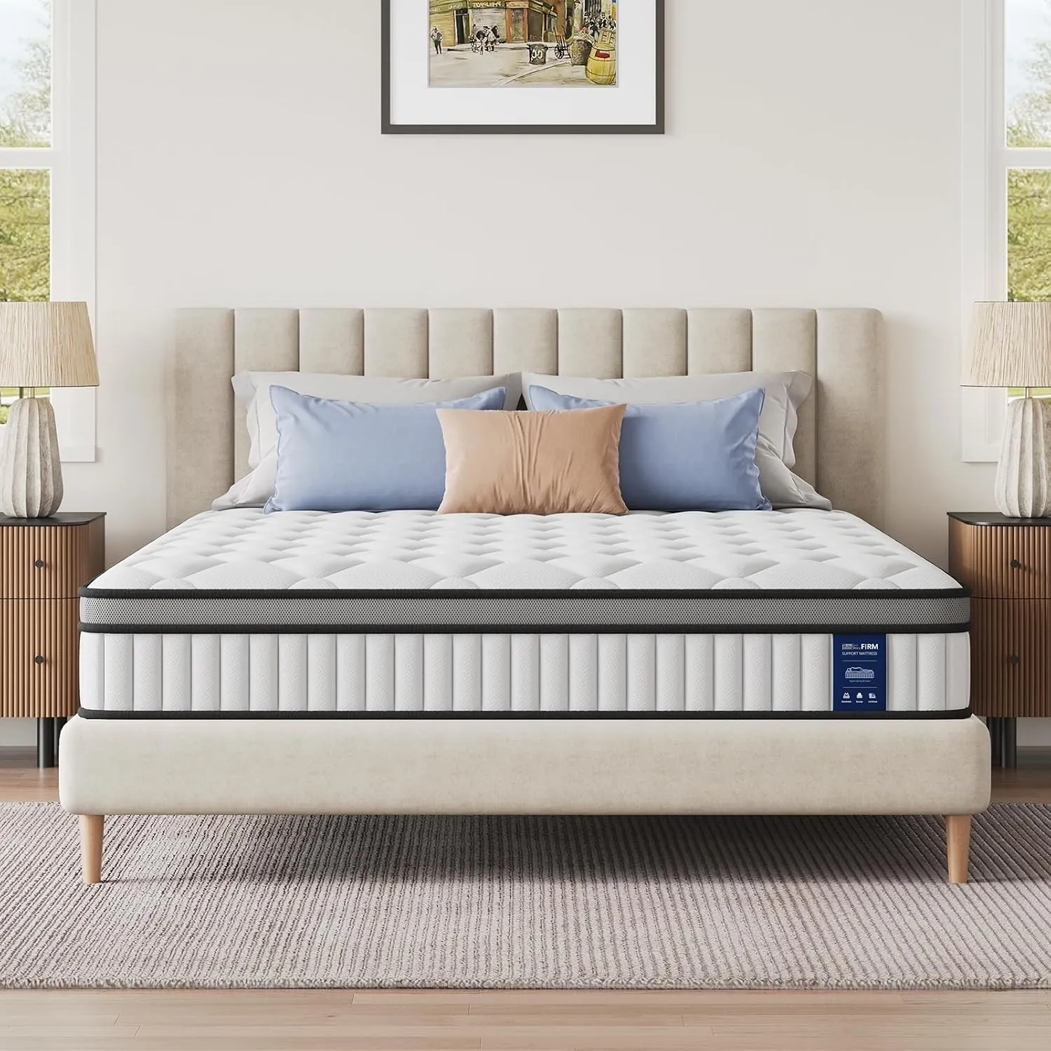 BedStory Matratze 140x200cm,Taschenfederkernmatratze Höhe 31cm,Orthopädische Matratze mit Komfortschaum H3&H4 Härtegrad…