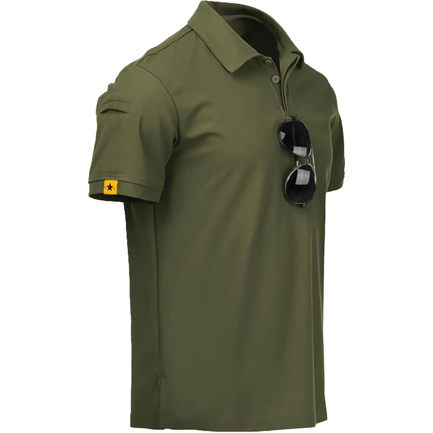 JACKETOWN Poloshirts Herren Kurzarm Atmungsaktives Schnelltrocknend Poloshirts Männer Tennis Sommer Knopfleiste T-Shirt…