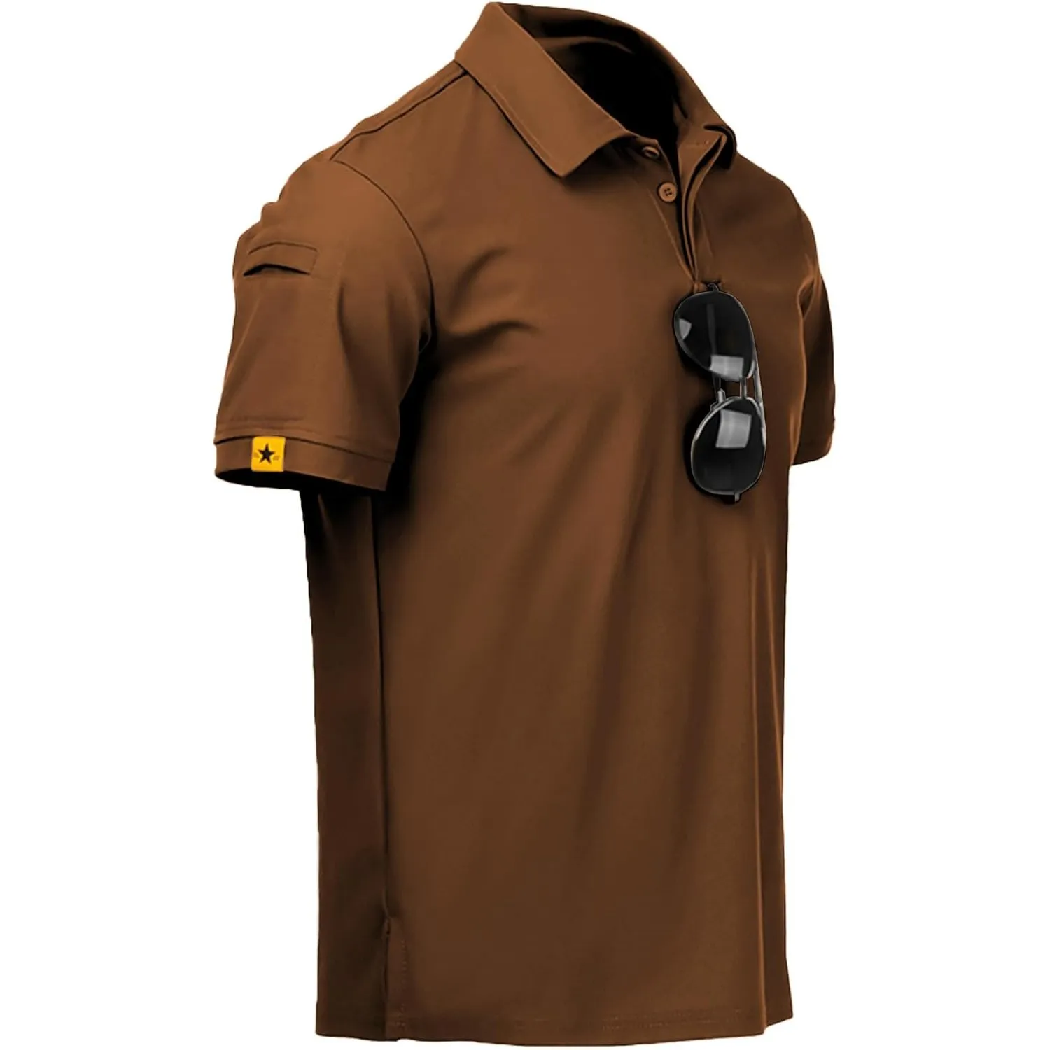 JACKETOWN Poloshirts Herren Kurzarm Atmungsaktives Schnelltrocknend Poloshirts Männer Tennis Sommer Knopfleiste T-Shirt…