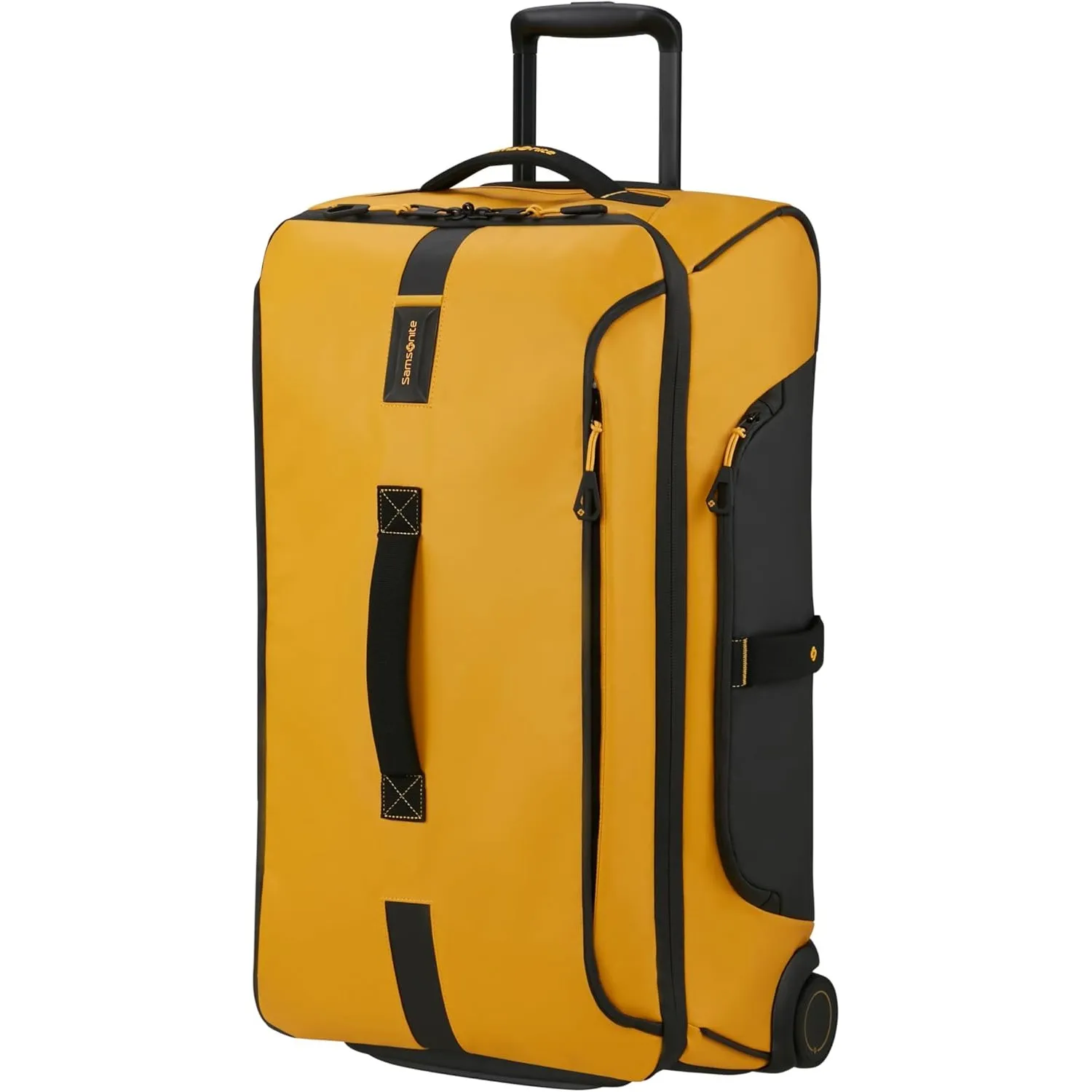 Samsonite Paradiver Light - Reisetasche mit Rollen (67 cm), Medium, Wasserabweisend, Leicht, 74.5 L, Gelb (Yellow)