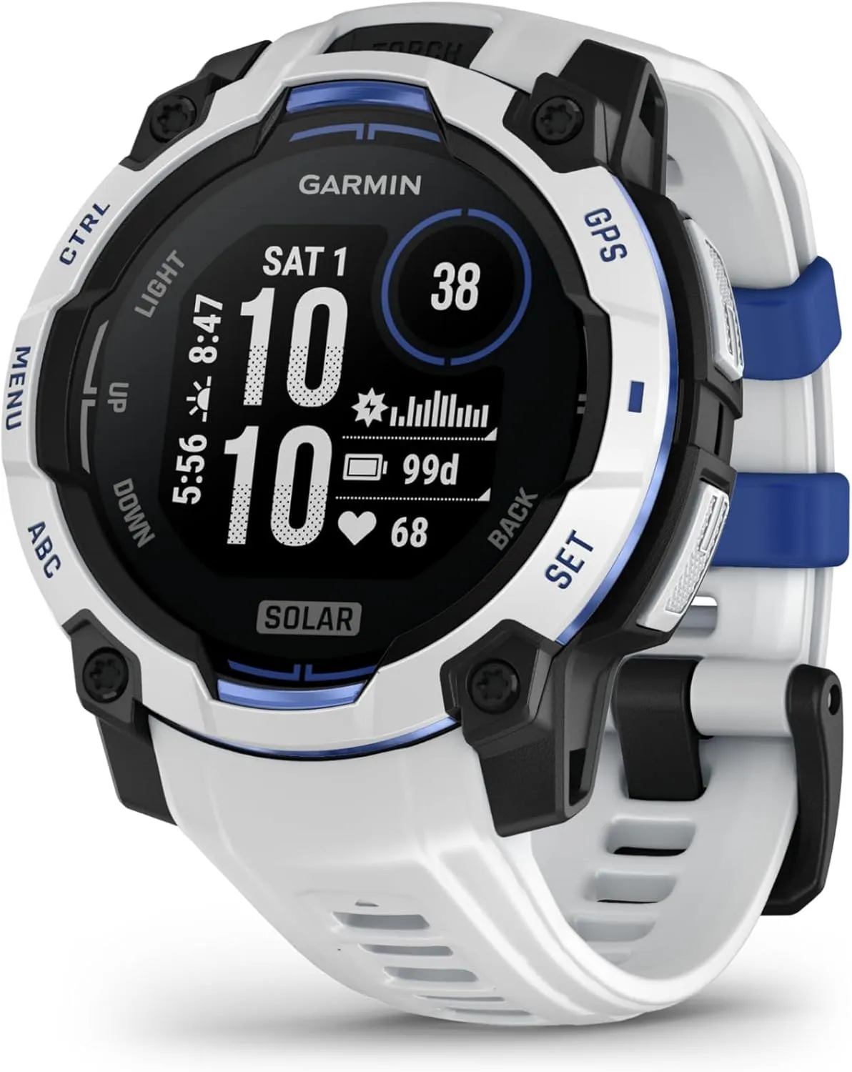 Garmin Instinct 3 45mm SOLAR – Multisport-Smartwatch, 0,9" Display, bis zu 28 Tage Akkulaufzeit, 80+ Sport-Apps, Naviga…