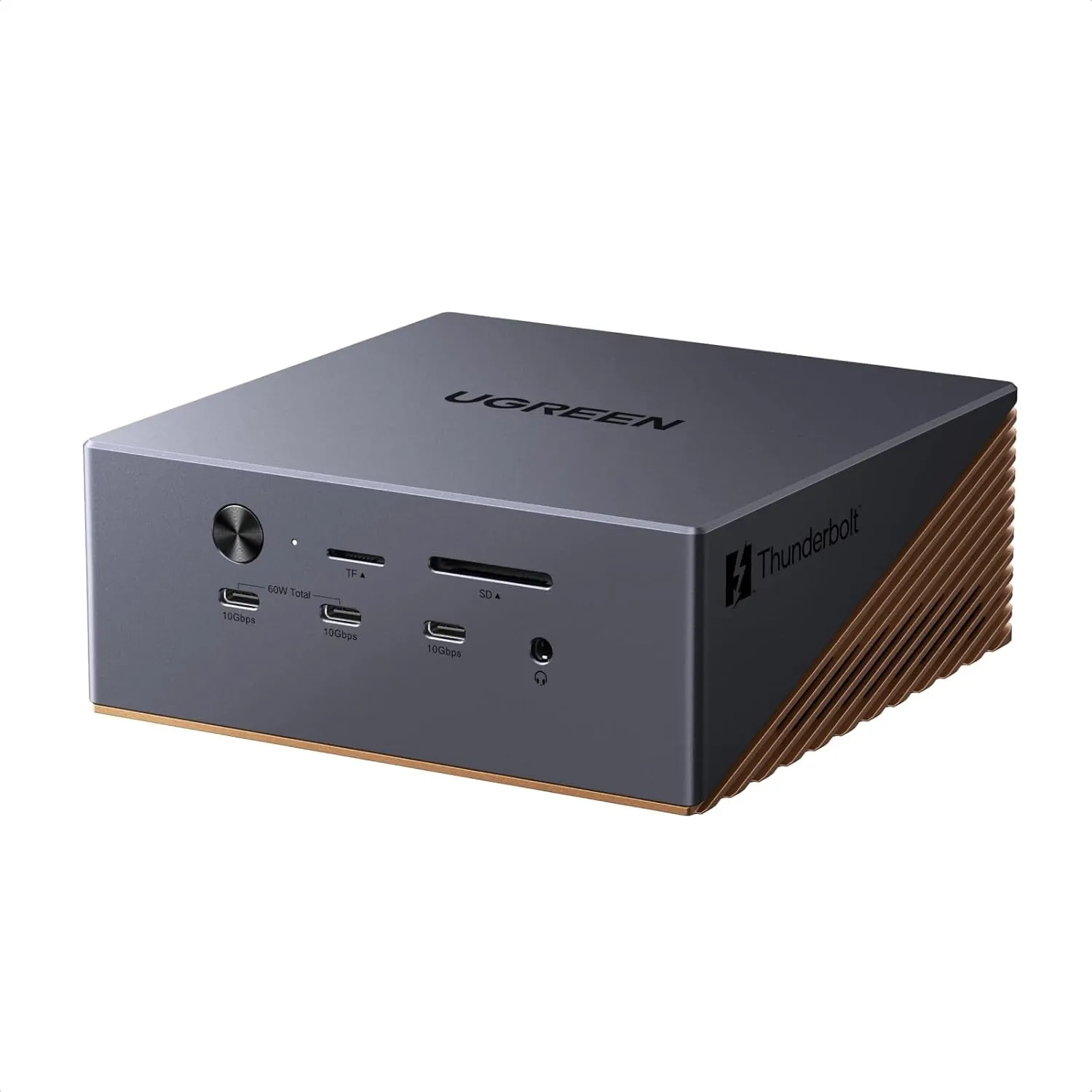 UGREEN Maxidok Thunderbolt 5 Dock 8TB M.2 NVMe für TBT5/4-Laptops