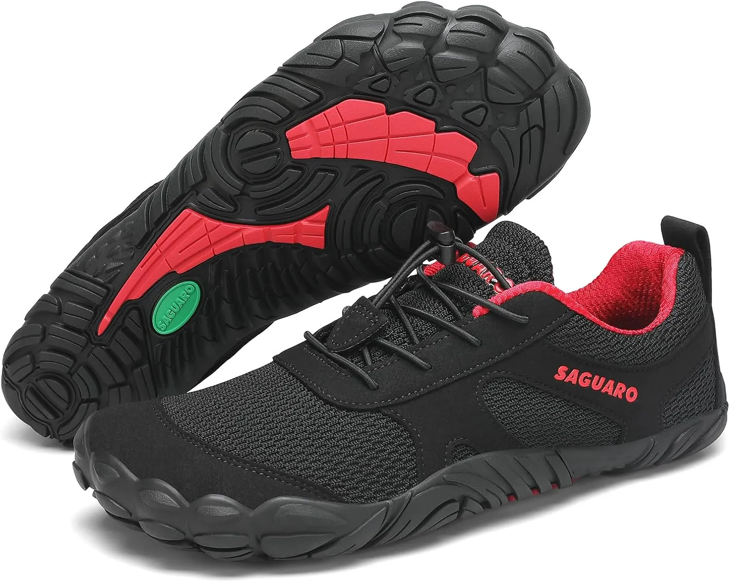 SAGUARO Knit Barfußschuhe rutschfest Barfuss Schuhe Damen Herren Mit Zero-Drop Solhe Gr.36-48
