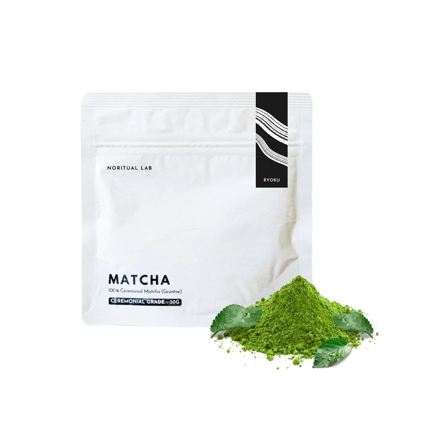 Ceremonial Matcha Ryoku - Reines Grüntee-Pulver aus Japan - Original Japanischer Tee der Ersten Ernte - 100% Natürlich …