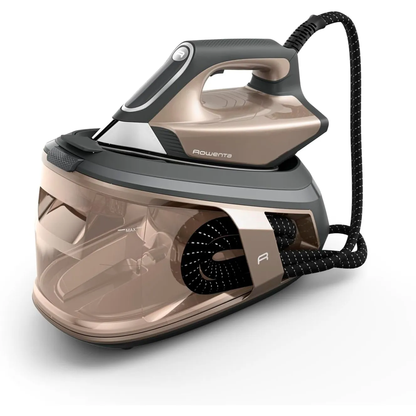 Rowenta Force Pro 500 Dampfbügelstation, 2800 W, 130 g/min variable Dampfmenge, Dampfstoß von 550 g/min, spart Energie,…
