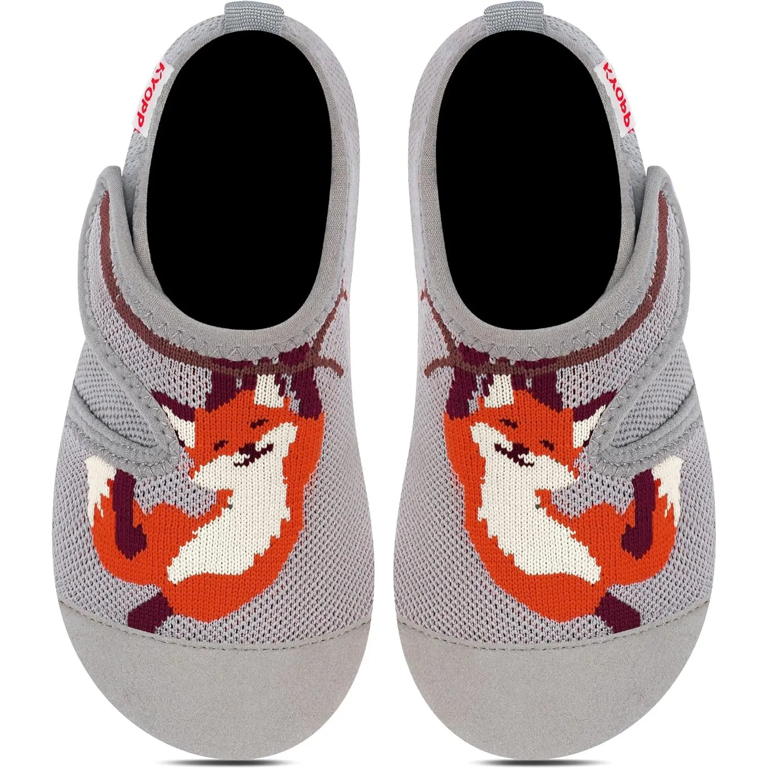Kyopp Hausschuhe Kinder Mädchen Barfussschuhe Kindergarten Slippers Jungen Rutschfest Pantoffeln für Atmungsaktive Weic…