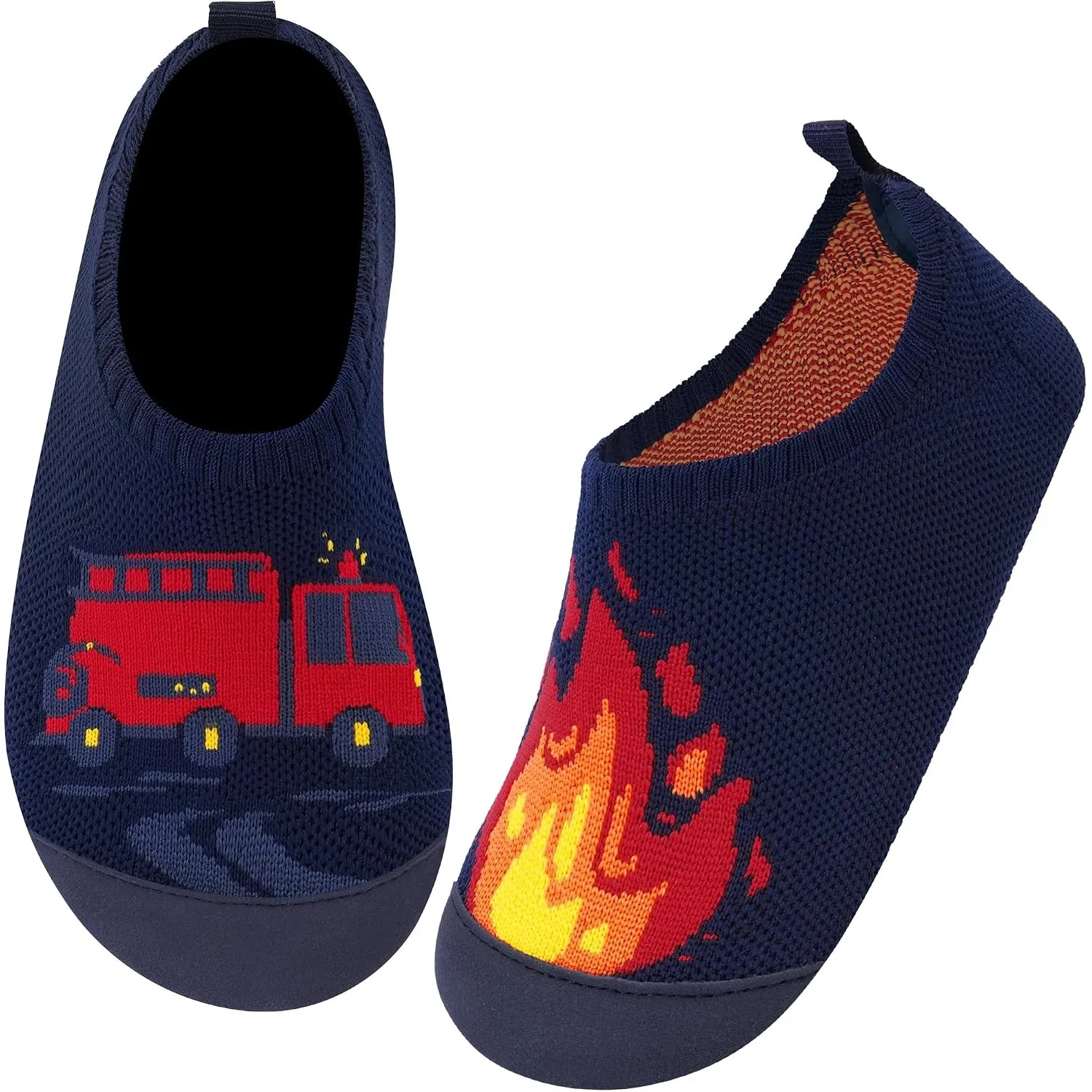 Kyopp Hausschuhe Kinder Mädchen Barfussschuhe Kindergarten Slippers Jungen
