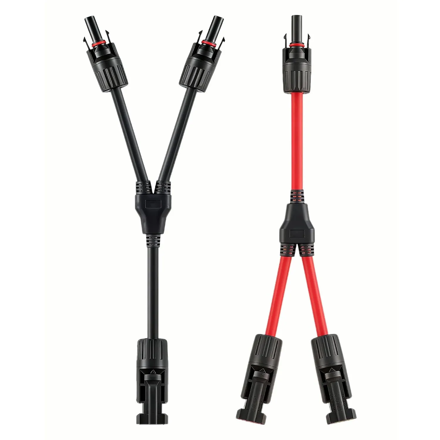 Solarkabel Y Verteiler Stecker, 1 Paar 1000V DC 30A 4mm² Stecker Solar Solarpanel Kabel Male Female MMF und FFM Connect…