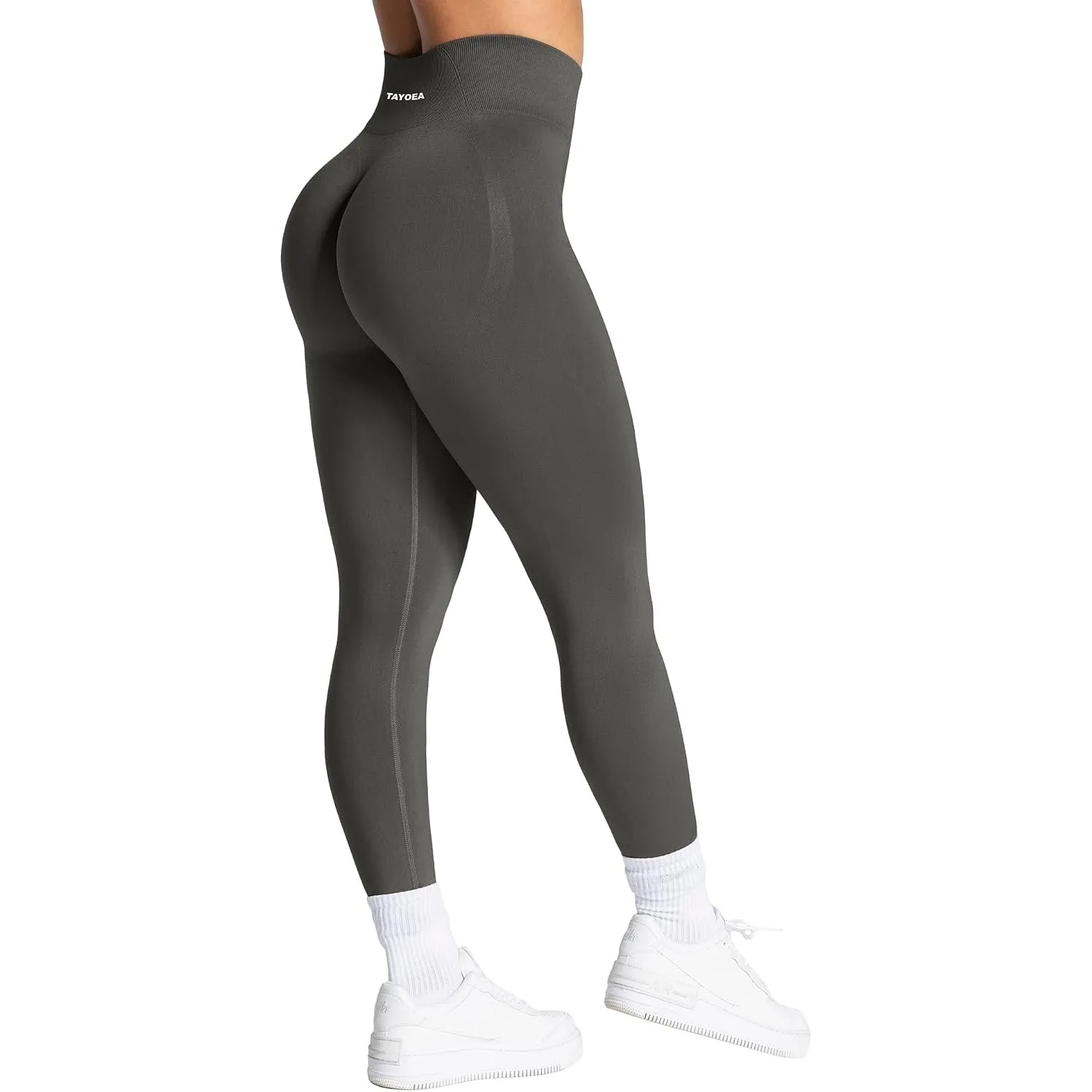 TAYOEA Sport Leggings Damen mit Scrunch Butt Push Up Booty Lifting Sporthose Blickdichte Nahtlos sportleggins für Yoga …