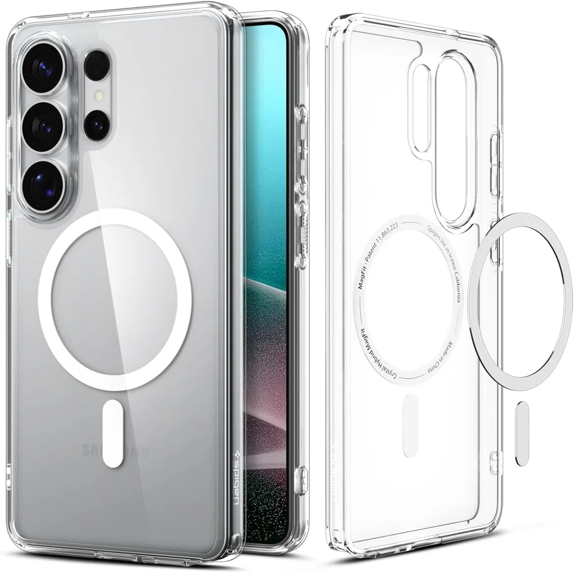 Spigen Ultra Hybrid MagFit für Samsung Galaxy S26 Ultra Hülle [Anti Vergilbung] Case Handyhülle Transparent Kompatibel …