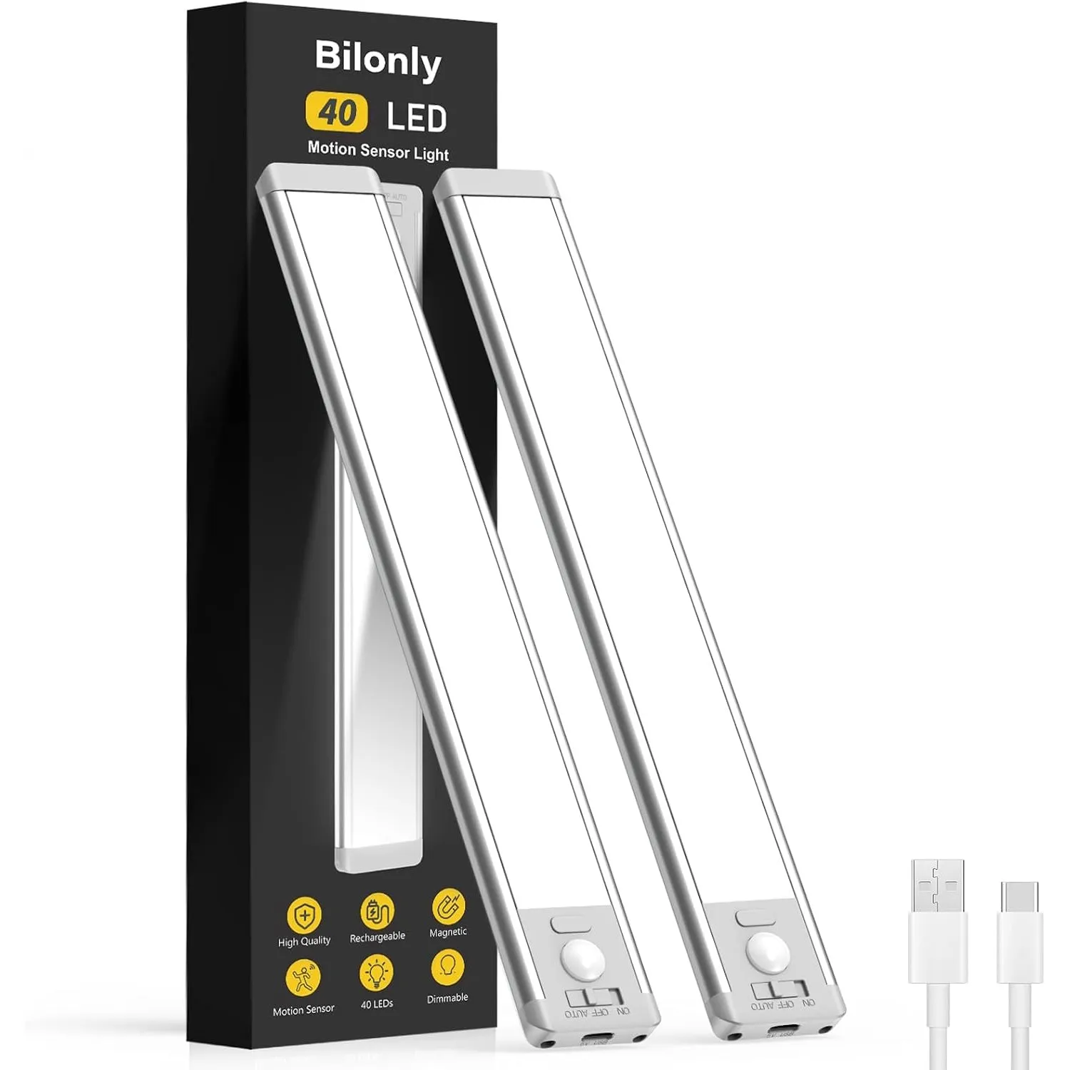 Schrankbeleuchtung Led Lampe mit Bewegungsmelder, Unterbauleuchte Küche LED