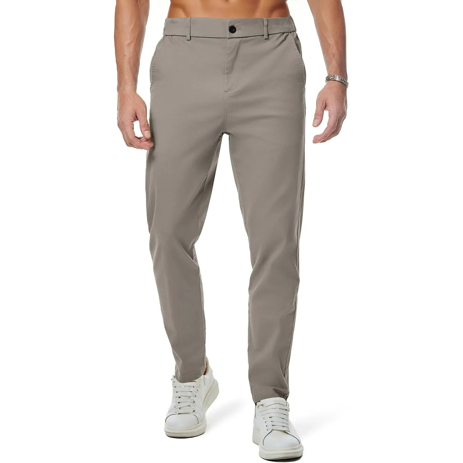 Elegancity Herren Chino Hose Casual Anzughose Stretch Hosen