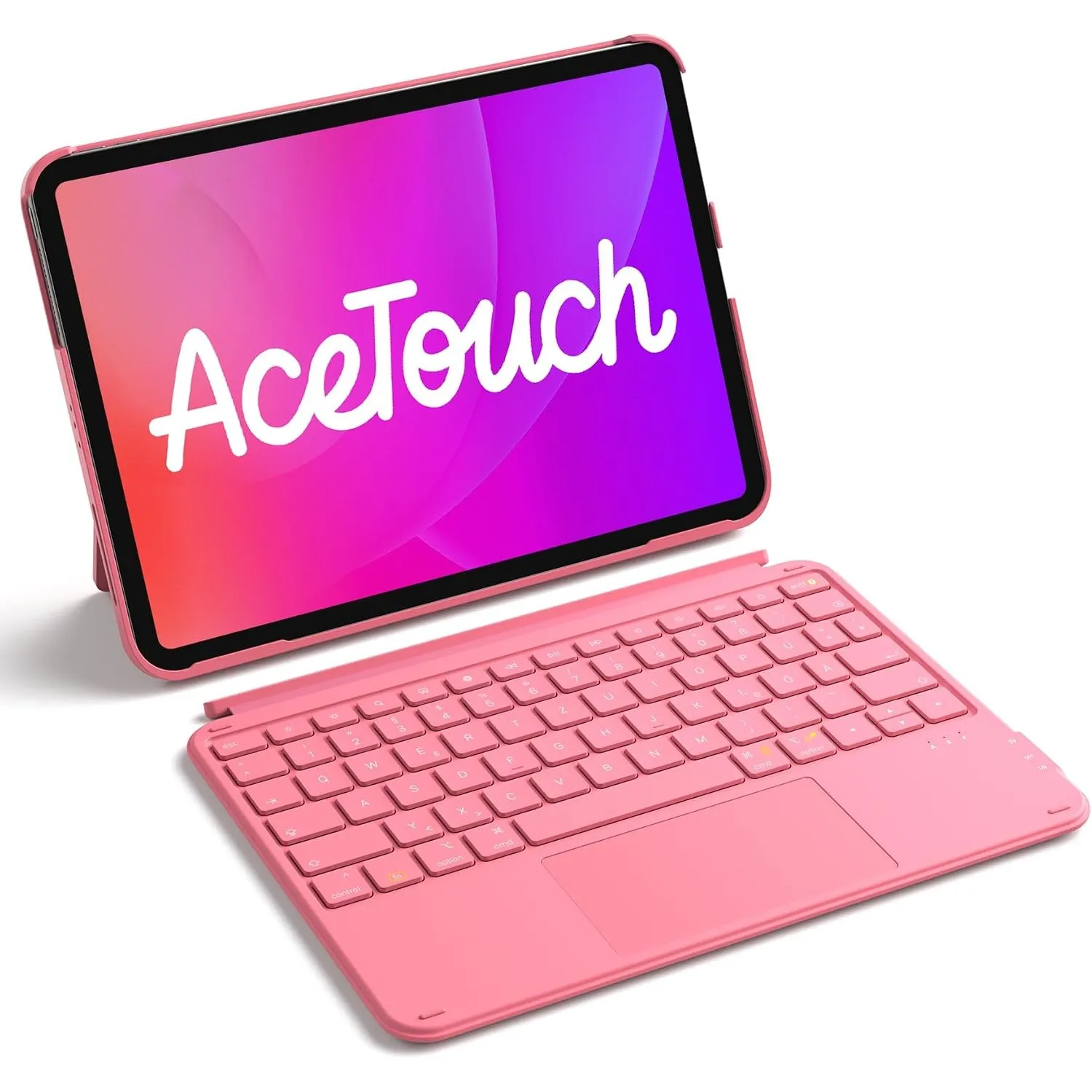 Inateck Hülle mit Tastatur für iPad 11(A16)/10. Gen, Ultraleicht 450g