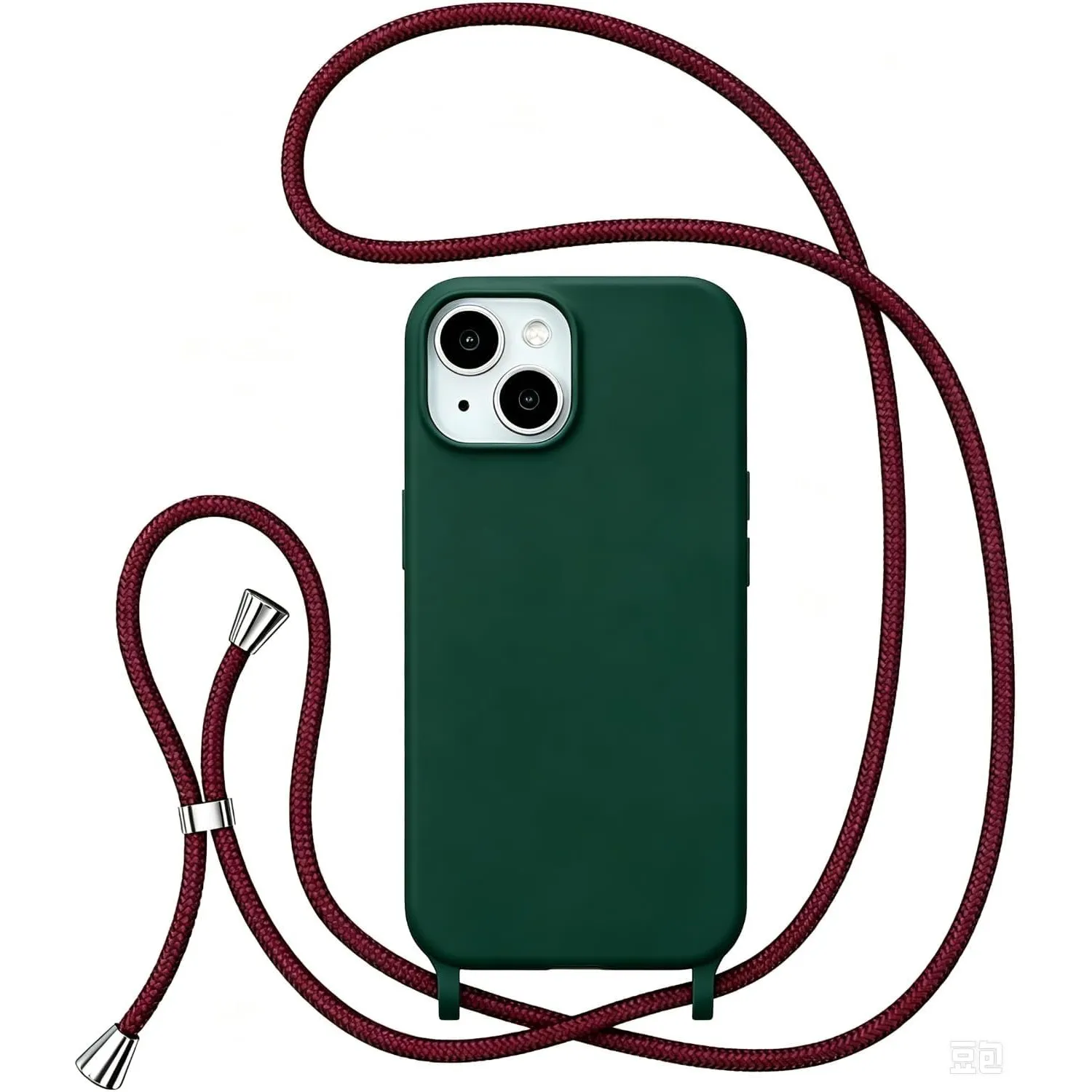 Miracase für iPhone 15 Pro Max Hülle mit Magsafe & 9H+ Panzerglas, Grün
