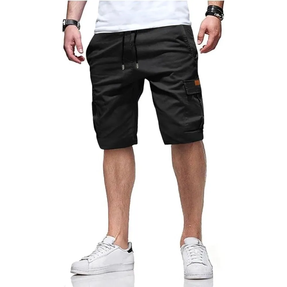 ZOXOZ Kurze Hosen Herren Shorts Herren Sommer Freizeit Chino Stretch Baumwolle mit Taschen