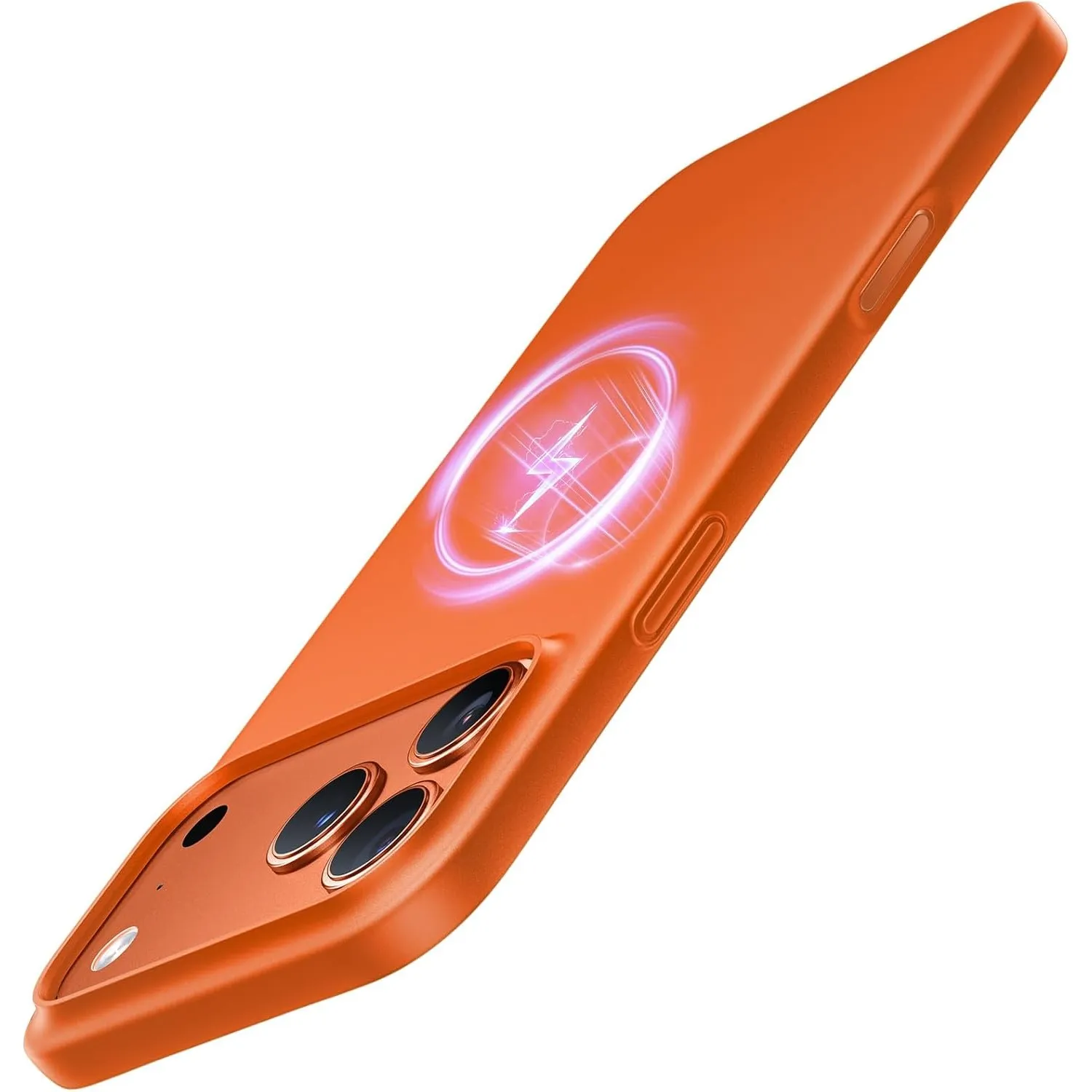 TORRAS Ultra Dünn für iPhone 17 Pro Max Hülle für MagSafe Orange