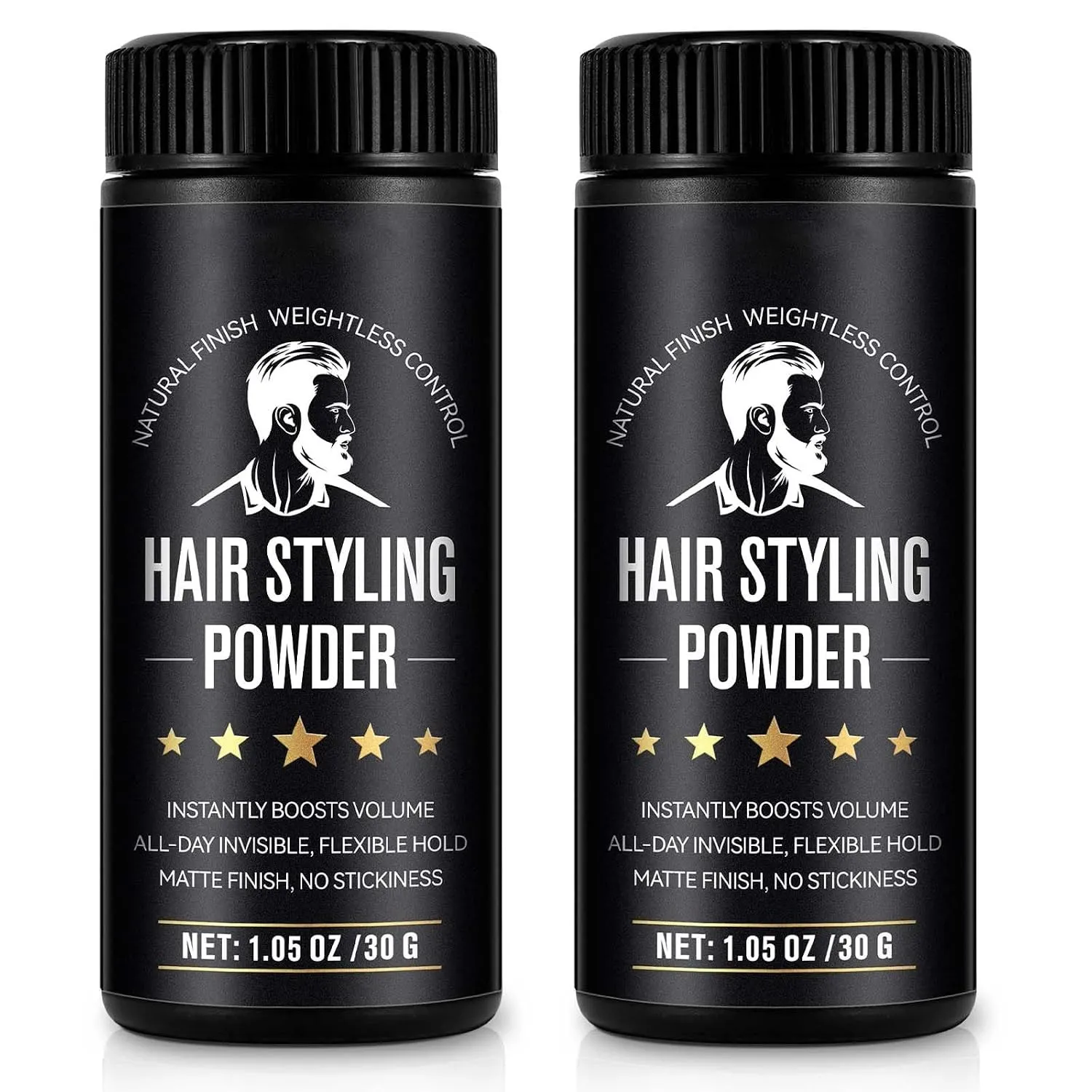 Volumen Puder Haare für Männer, 60g Haarpuder Männer - Volumen - lang anhaltend - mattierender Effekt - verklebt nicht
