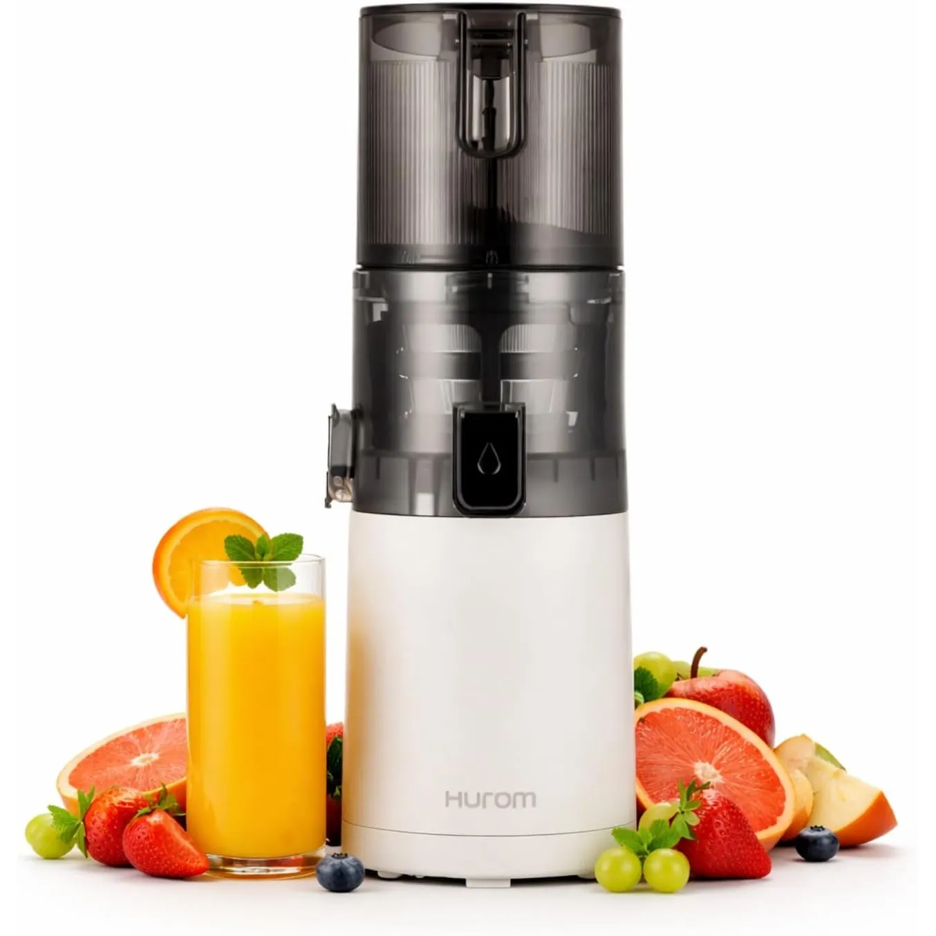 Hurom E30ST Neuer Slow Juicer | Elektrische Kaltpresse | Entsafter für Gemüse & Obst | 800ml Kapazität | Automatische E…