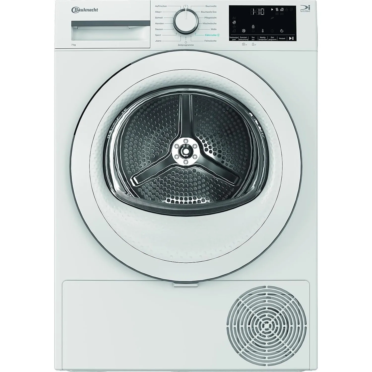 Bauknecht BT 7RC WW Wärmepumpentrockner /7 kg/EEK C/Precision Dry - Intelligentes Trocknen/Slim Wäschetrockner, weiss