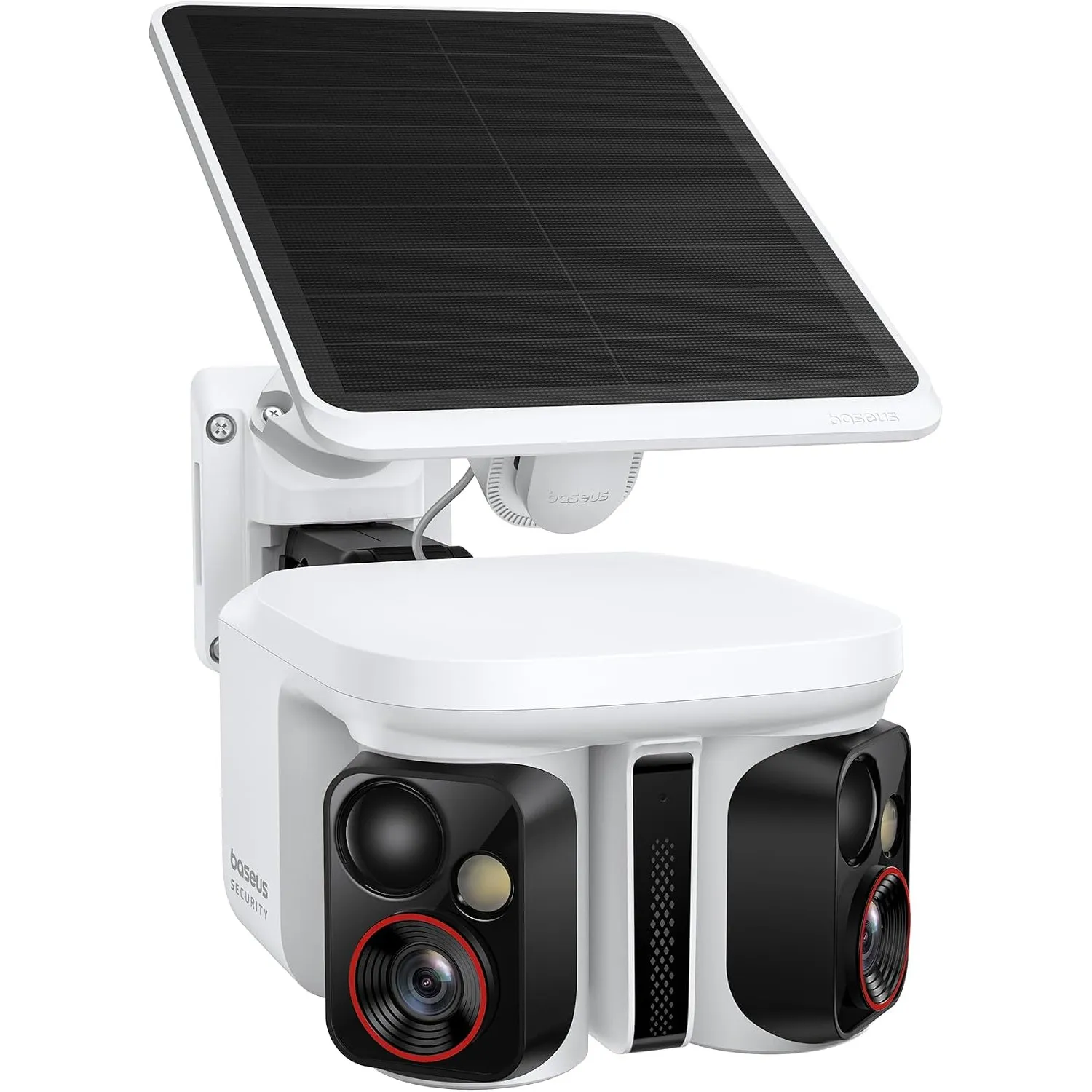 Baseus Security X1 Pro Dual 3K Überwachungskamera Aussen - KI Tracking Kamera, KI-Erkennung, Nachtsicht, Auto Solar-Nac…