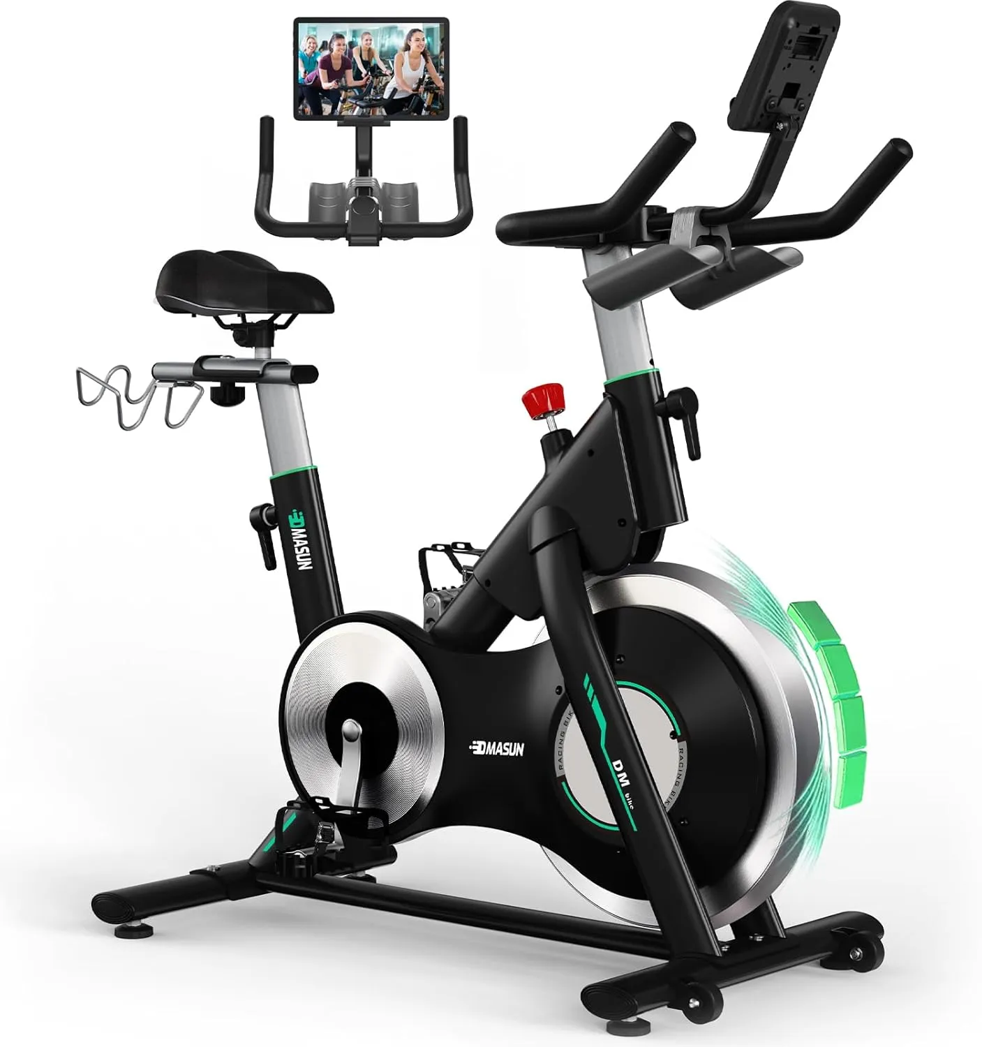 [Aktualisiert] Heimtrainer Fahrrad, DMASUN Ergometer Hometrainer Fahrrad mit Einstellbarem Magnetischem Widerstand, Kar…