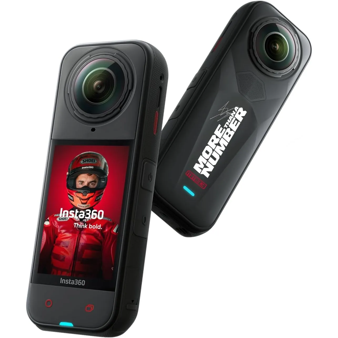 Insta360 X5 MM93 Championship Edition–wasserdichte 8K 360°-Action-Cam, Top bei wenig Licht, Unsichtbarer Selfie-Stick-E…