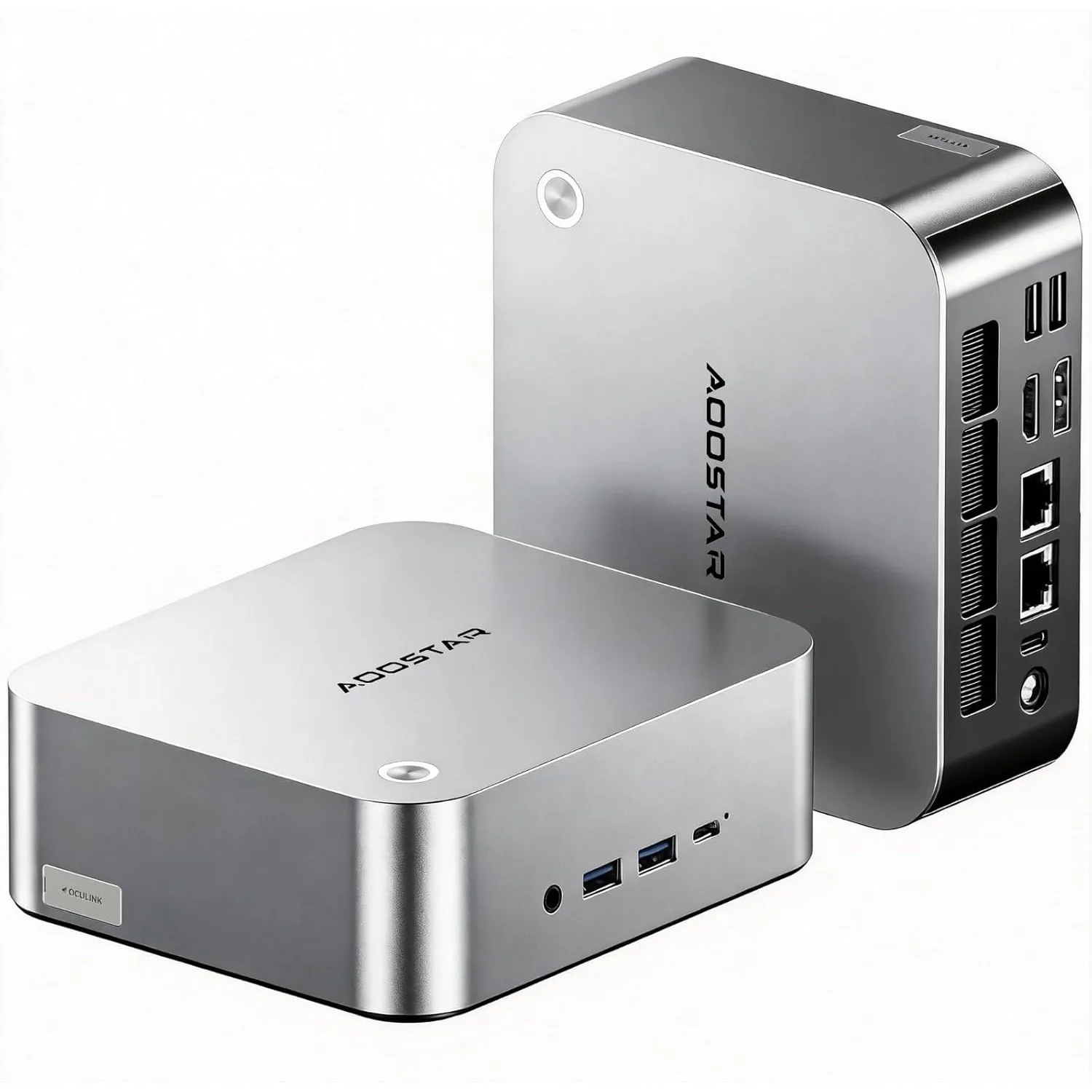 AOOSTAR MACO Mini PC mit AMD R7 PRO 6850H (8C/16T bis zu 4,7GHz) 24GB LPDDR5 RAM + 1TB PCIe4.0 SSD, OCuLink/2xUSB4/2x2,…