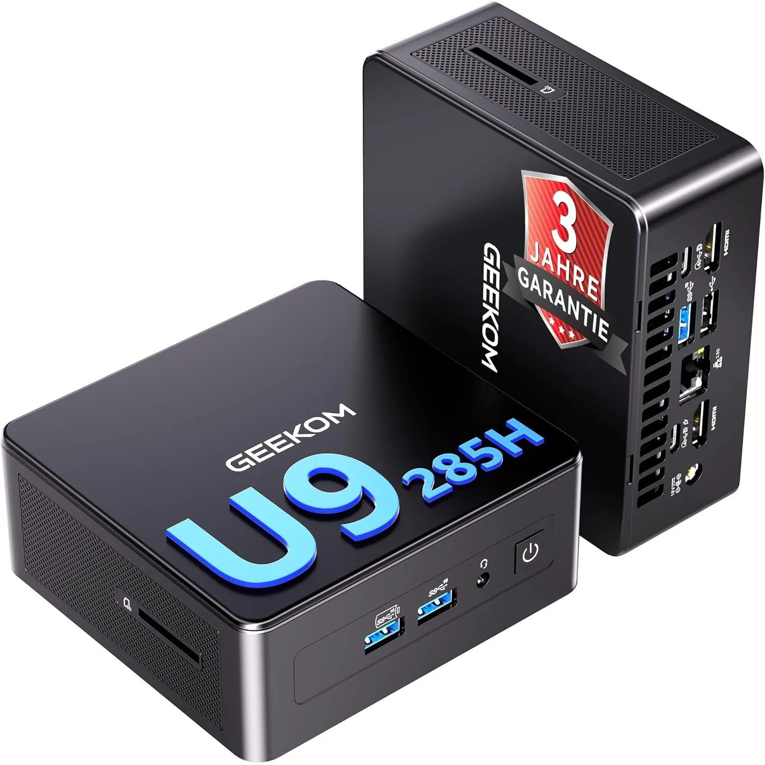 GEEKOM KI Mini PC IT15, Intel Core Ultra 9 285H, 32GB DDR5 & 1TB SSD | bis 128GB RAM & 8TB, 99 TOPS KI-Leistung, Wi-Fi …