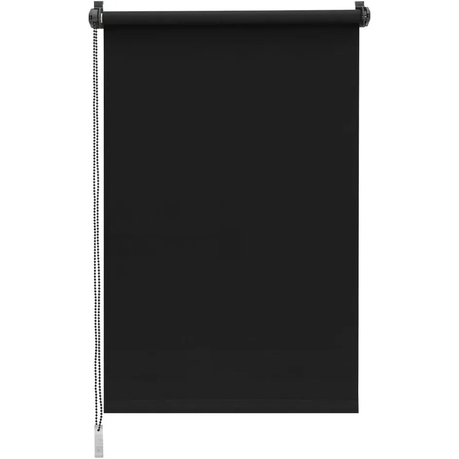 Sekey Verdunklungsrollo ohne Bohren Klemmfix 120 cm breit, Seitenzugrollo Hitzeschutz Sichtschutz und Sonnenschutz Wand…