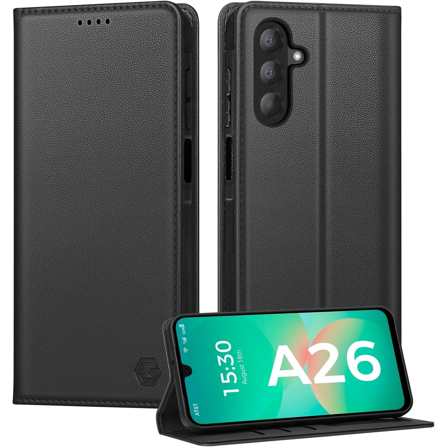 Handyhülle für Samsung Galaxy A26 5G Hülle, Kartenfach Premium PU Leder Klapphülle Schutzhülle, Standfunktion Tasche Fl…