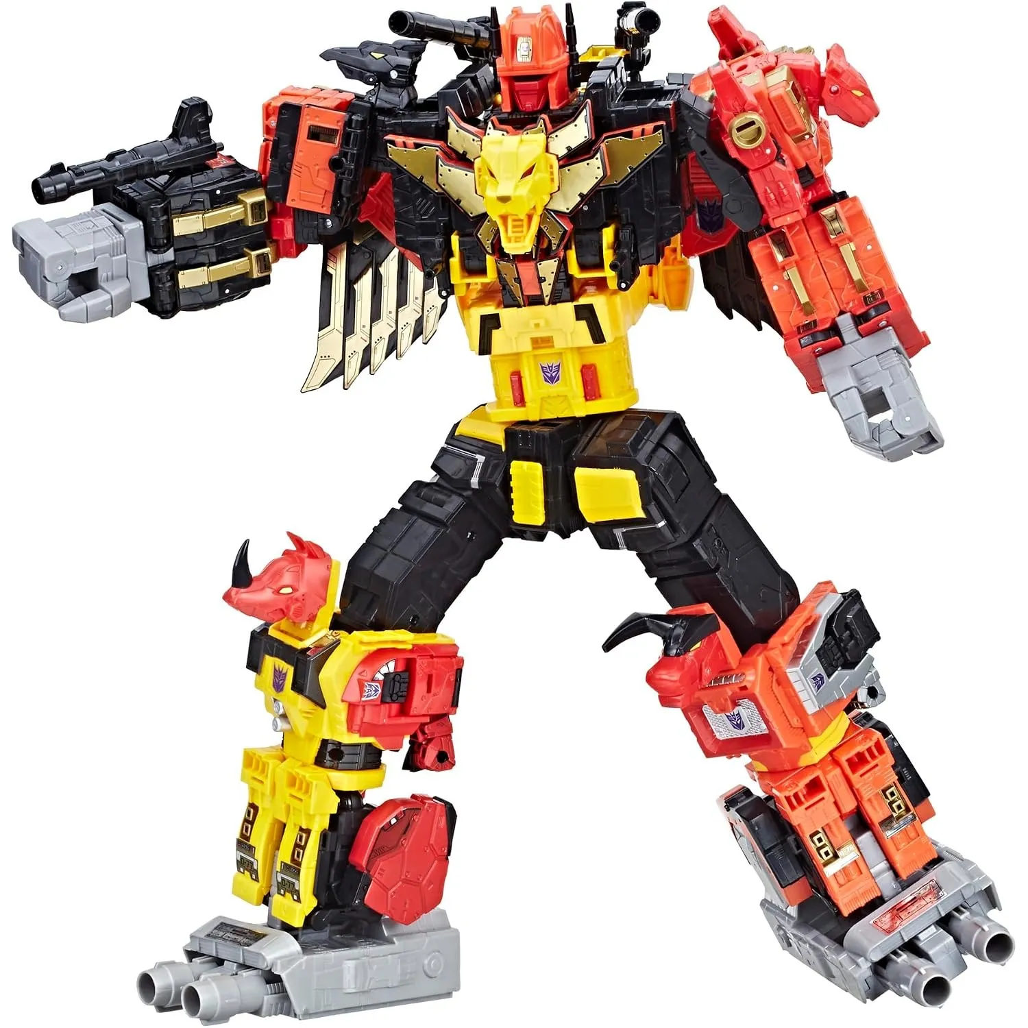 Transformers Power of The Primes Titan-Klasse Predaking Combiner Action-Figurenset