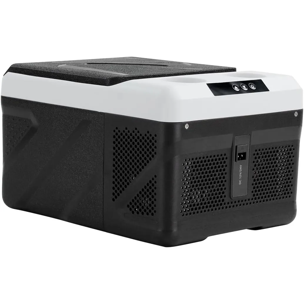 KM9 9L Kompressor Kühlbox Auto Mini Kühlschrank Elektrische Tragbare Camping-Kühlbox Gefrierbox 12/24v für Lkw, Boot, -…
