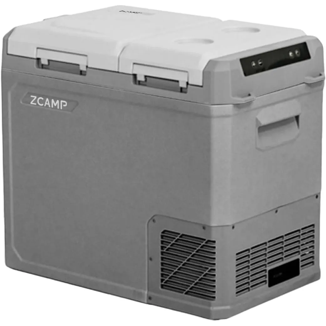 GES55 40L Kompressor Kühlbox Auto Kühlbox Elektrisch Dual Zone Tragbare Camping Gefrierbox 12/24v für Lkw, Boot, -20℃-2…