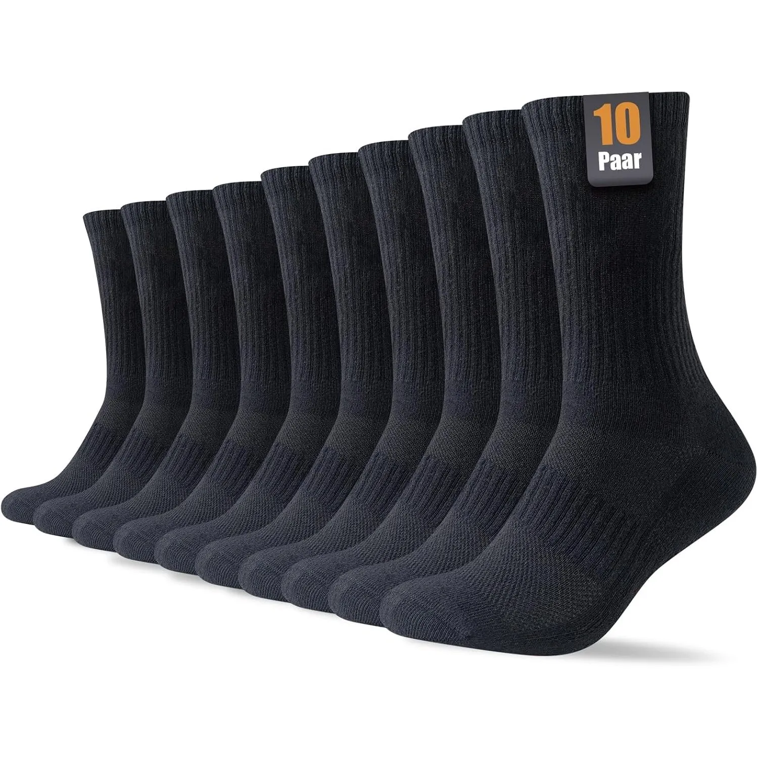 SockWaddles Socken Herren Damen, 6/10 Paar Tennissocken Sportsocken