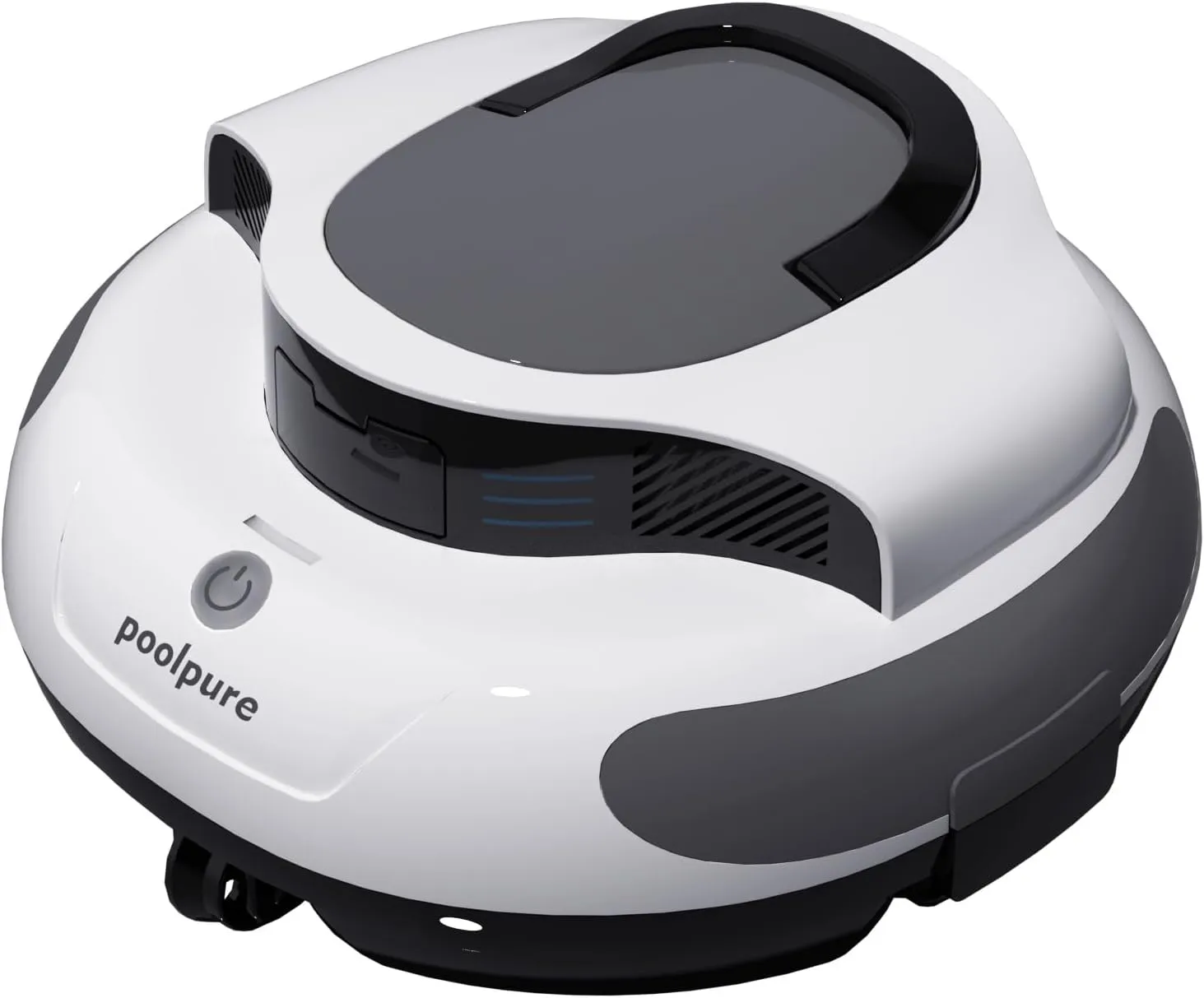 POOLPURE 2026 Akku Poolroboter: Kabelloser Poolsauger mit 100 Min. Laufzeit, Automatischer Poolreiniger für flache Aufs…