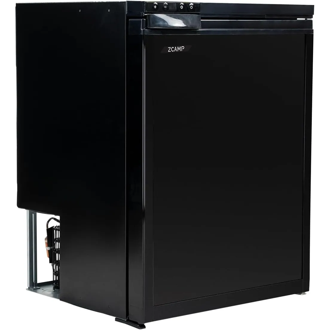 CR65S 59L, Frigo 12V Camping Car Porte Réversible,Réfrigérateur Silencieux pour Camping Voiture Chambre Caravane, Noir,…