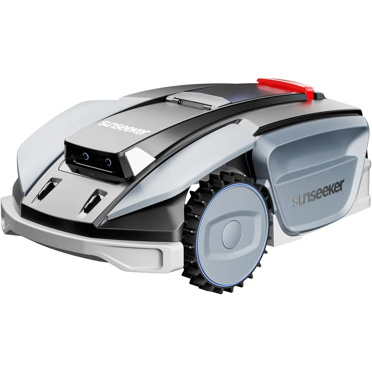 Sunseeker S5 Mähroboter ohne Begrenzungskabel AWD Allradantrieb, 60% Steigungsfähigkeit, 1600㎡ Rasenabdeckung, RTK + Vi…