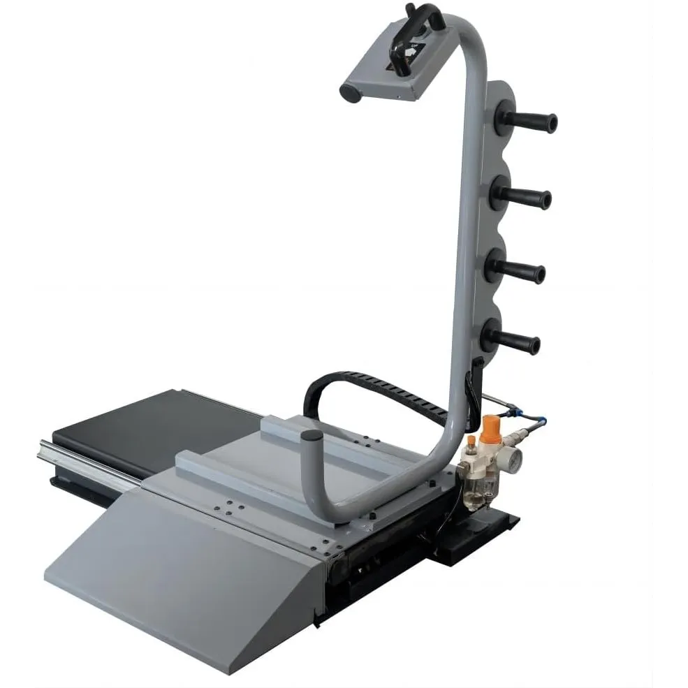 Pneumatischer Radheber für Auswuchtmaschinen, 75 kg Tragkraft