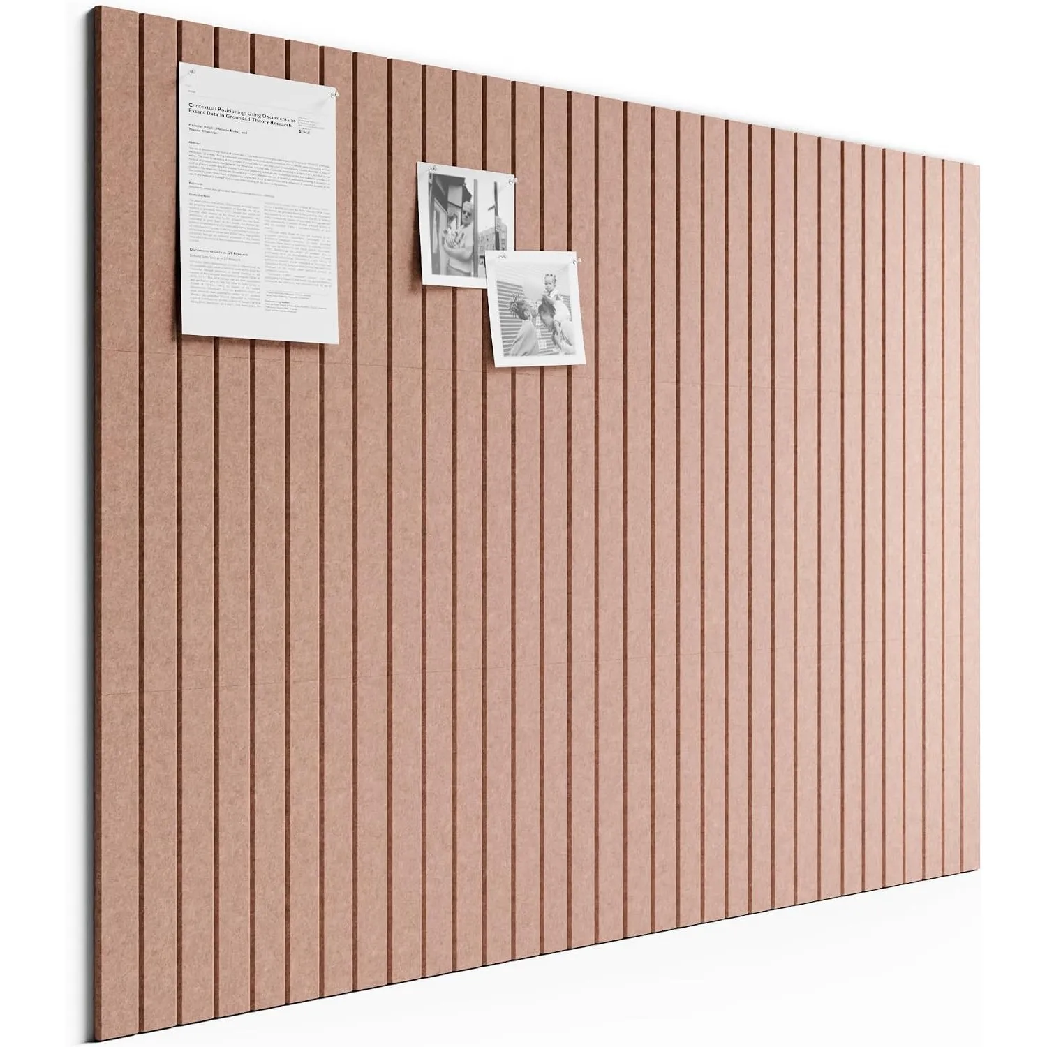 Bumusty Große Filz Pinnwand 120 x 90 cm, 12er-Pack, Terrakotta